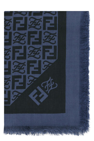 Wool and silk scarf-1
